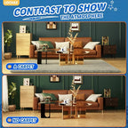 LOCHAS 2x3 Area Rugs Grey Fluffy Living Room Carpets - Image 4