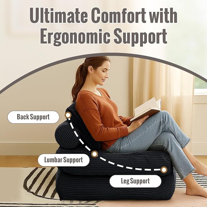 Folding Sofa Bed Convertible Sleeper Chair 33" - Image 6