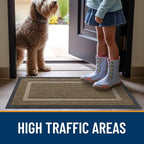 OLANLY Front Door Mat Outside 59x23, All-Season Heavy-Duty Rubber Doormat | - Image 7