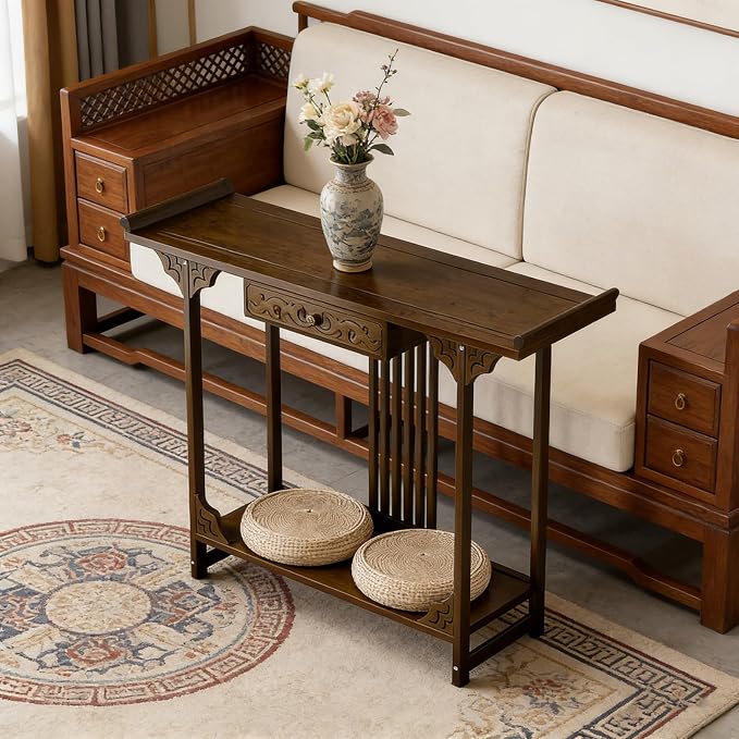 Traditional Chinese Style Console Table - Image 5