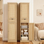 Iwell Tall Narrow Storage Cabinet - Image 2