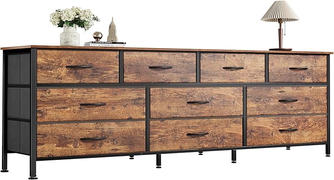 Huuger 63 Inch Dresser for Bedroom, Long Dresser by Huuger