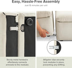 mopio Oversized Modular Sectional Sofa - Image 6