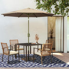 SAND MINE Reversible Mats, Plastic Straw Rug, Modern Area Rug, Large Floor Mat - Image 6