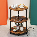 Small Round Side Table by RISWER