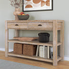 Grain Wood Furniture Montauk Console Table, Solid Wood - Image 3