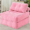 HABUTWAY Folding Sofa Bed, Convertible Sleeper Chair Bed w/Dual-Pillow & Handle by HABUTWAYMakeYourLifeComfortable