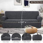 U-NICE HOME 4 Seater Stretch Couch Cover - Image 3