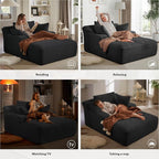 50 Inches Chaise Lounge Indoor, Oversized Chaise Lounge Chair - Image 6