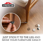 X-Protector Felt Furniture Sliders - Image 6
