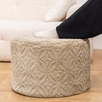 Plush Multi-Functional Ottoman Pouf – Ergonomic Ottoman Foot Rest by Unknown