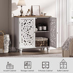 JOINICE White Accent Cabinet - Image 5