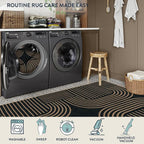 Lahome Modern Geometric Easy Jute Rug, 6x9 Area Rugs - Image 6