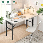 OLBRUS 19.6-Inch Depth Workbench Frame, Height Adjustable 28.5" to 33.8" - Image 2