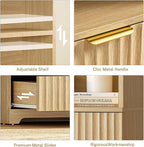 TEENFON 63.3" Tall Bookshelf, Bookshelves and Bookcases - Image 8