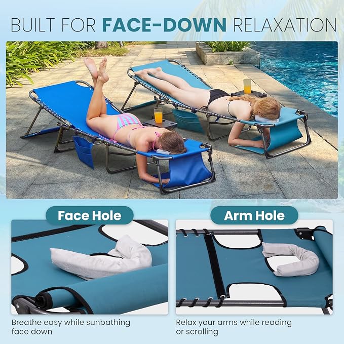 FUNDANGO 400lbs Tanning Chair - Image 4