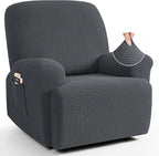 TAOCOCO Oversized Recliner Chair Covers, 1 Seater Streach Recliner Covers Soft by TAOCOCO