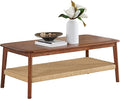 Alaterre Furniture Calais 48 Inch Rectangular Solid Wood Coffee Table by AlaterreFurniture