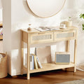 VEVOR Rattan Console Table by VEVOR