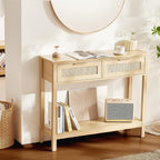 VEVOR Rattan Console Table by VEVOR