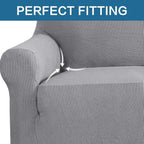 H.VERSAILTEX Stretch Oversized Couch Cover 1 Piece Sofa Slipcovers - Image 5