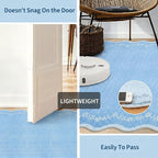 GarveeHome 2.5x8 Scalloped Washable Runner Rug Non Slip Hallway Kitchen Rug | - Image 5