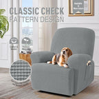 TAOCOCO Oversized Recliner Chair Covers, 1 Seater Streach Recliner Covers Soft - Image 2