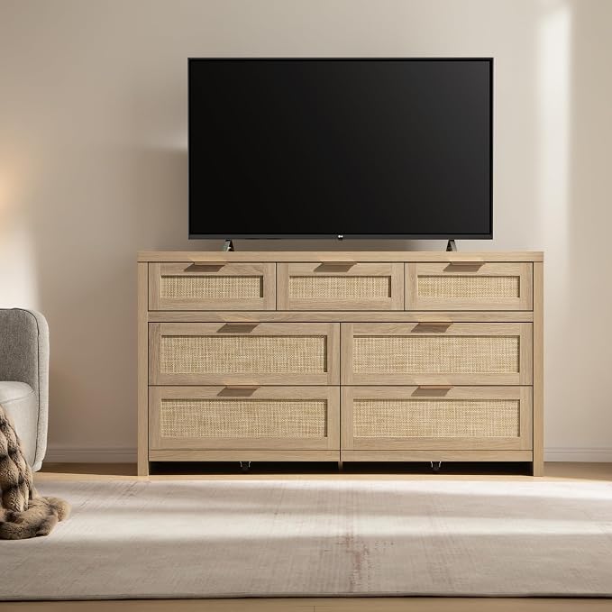 SICOTAS 7 Drawer Dresser for Bedroom, Large Chest of Drawers for Bedroom - Image 8