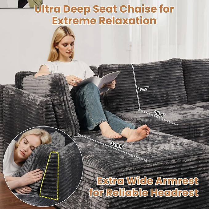 ovios 32.7 inches Middle Seat Module - Image 7