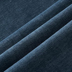MIULEE Dark Blue Chenille Couch Throw Pillow Covers, 20x20 | Set of 2, Soft - Image 2