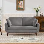 Kingfun 65" Corduroy Love Seat by KINGFUN-Anexcitingoption