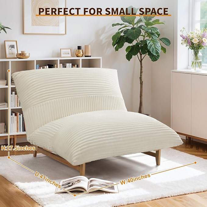 Oversized Cloud-Like Couch Single Seat, Extra-deep Seat Soft - Image 2