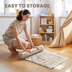 3x18 Runner Rug Non Slip, Washable Hallway Runner Rug, Living Room, Dining Room - Image 9
