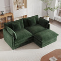 mikibama Modular Sectional Sofa, 76.4 Inch L Shaped Couch Set by Mikibama