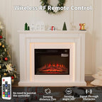 44" LED Lights Electric Fireplace - Image 4