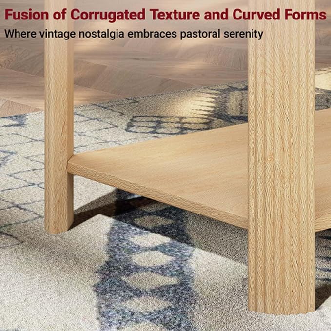 Eco Friendly Natural Wood Crafted Home Rest Table - Image 4