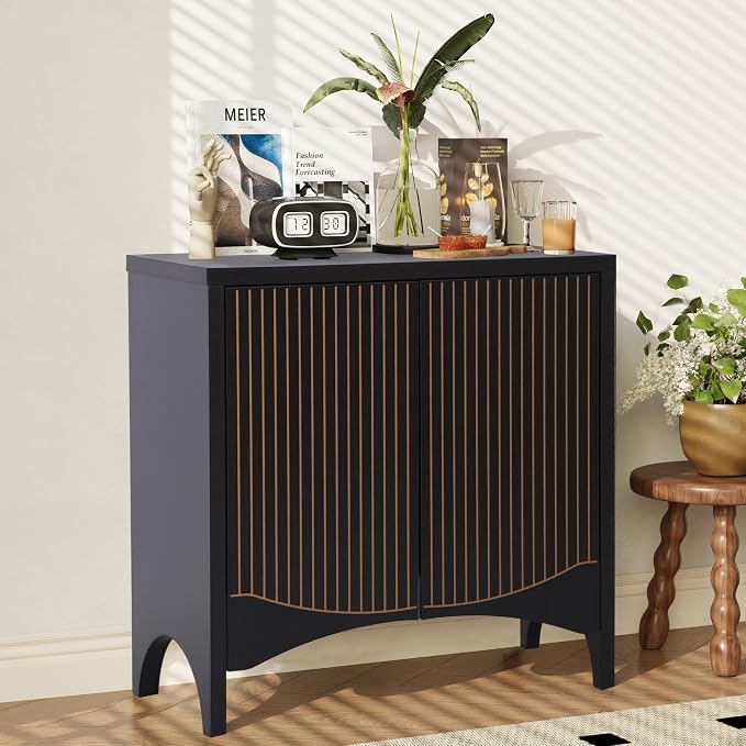 FurSch Fluted Sideboard Cabinet - Image 4