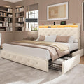 LARMACE Queen Size Bed Frame by LARMACE