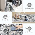 Madane Washable Runner Rugs 2x12 Long - Image 5