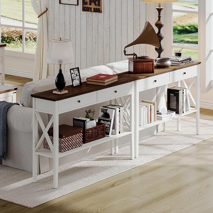 ChooChoo Farmhouse Console Table - Image 5