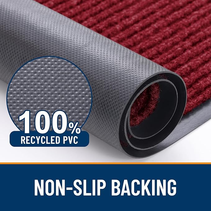OLANLY Front Door Mat 71x34, Waterproof Heavy-Duty Indoor Outdoor Doormat | - Image 3