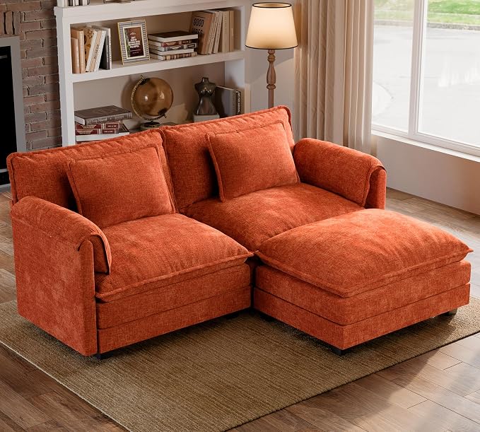 ELUCHANG Oversized 79" Modular Sectional Sofa, Comfy Cloud Couch by ELUCHANG