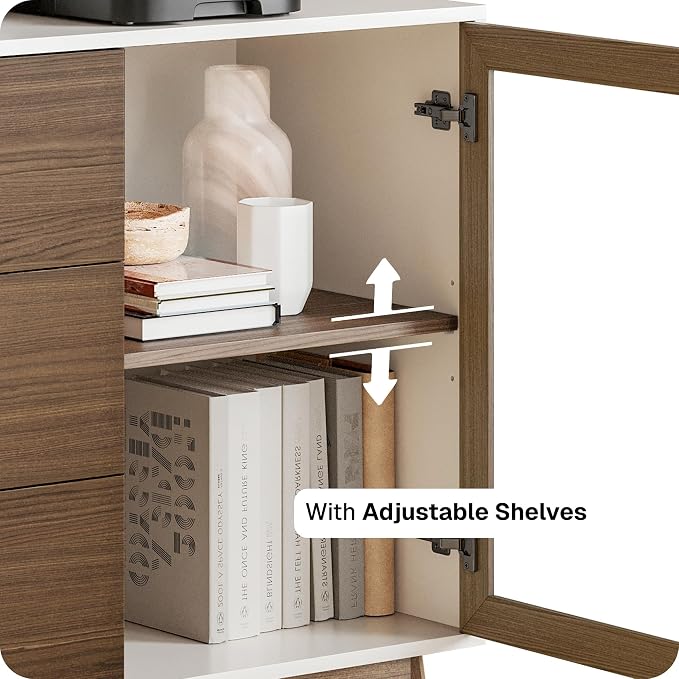 BELLEZE 60‘’ Sideboard Buffet, Console Table - Image 6