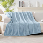 Blue Throw Blanket - Image 2
