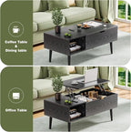 OLIXIS Wood Lift Top Coffee Table - Image 7