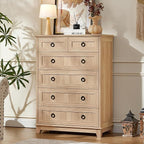 Joaxswe Farmhouse 6 Drawer Dresser - Image 11