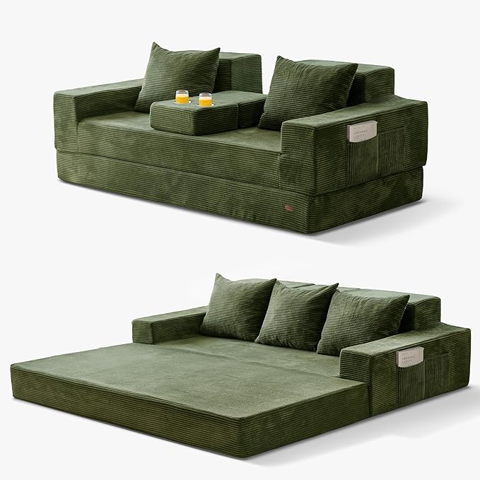 MAXYOYO Convertible Sofa Bed, Folding Sleeper Chair by MAXYOYO