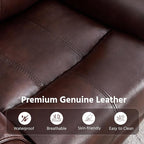 ANJ Premium Genuine Manual Reclining Sofa Set - Image 3