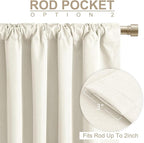 Faux Linen Total Blackout Curtains - Image 4