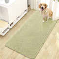 OLANLY Dog Door Mat for Muddy Paws 47x24, Super Absorbent Chenille Mud Mat | by OLANLY